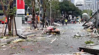 Explosión en un centro comercial de Taiwán: al menos cuatro muertos y varios heridos