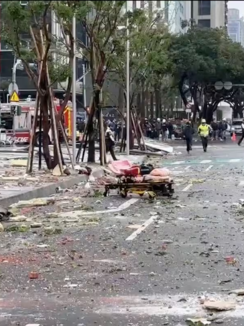 Explosión en un centro comercial de Taiwán: al menos cuatro muertos y varios heridos