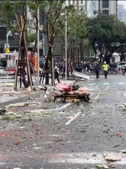 Explosión en un centro comercial de Taiwán: al menos cuatro muertos y varios heridos