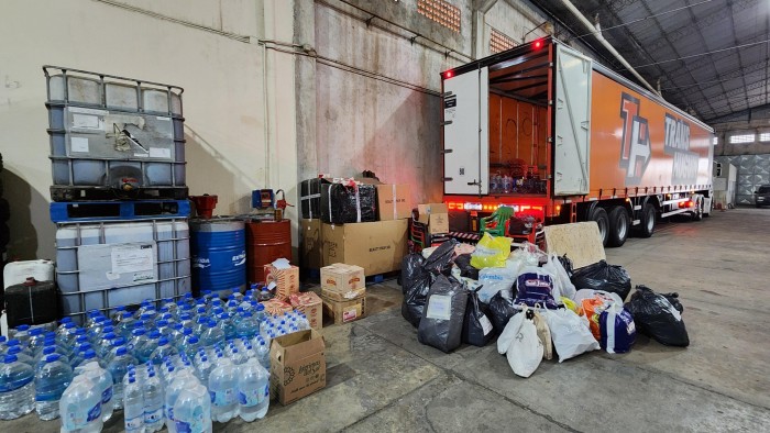 Una empresa de transporte de Tucumán realizó una colecta para Bahía Blanca tras las inundaciones