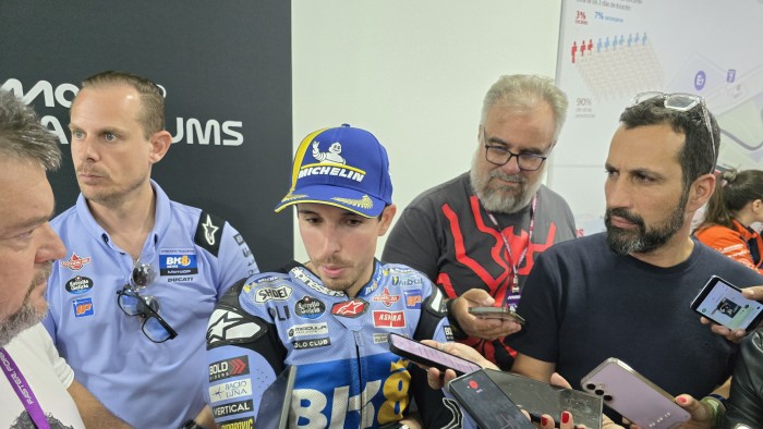 Álex  Márquez en el MOTOGP: "Muy contento de seguir en esta línea"