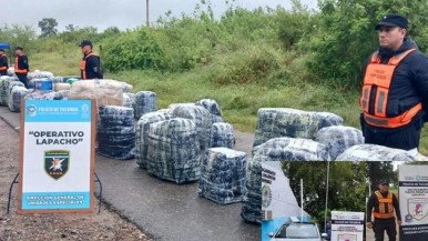 Decomisan mercadería por casi $120 millones en operativo en Río Huacra