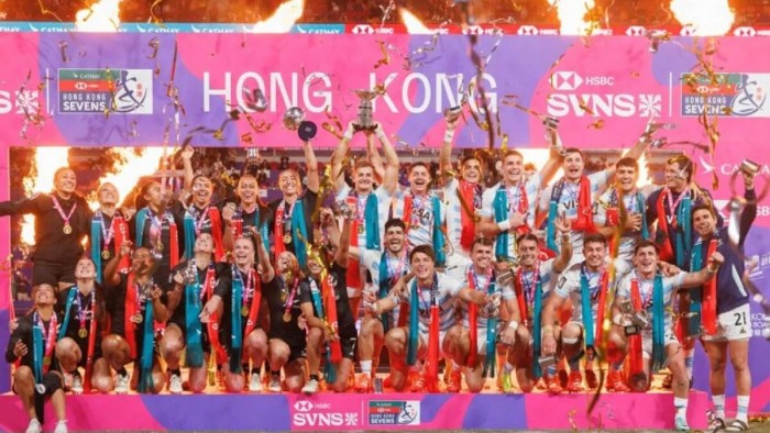 ¡Los Pumas 7s lograron su tercer título consecutivo en Hong Kong!