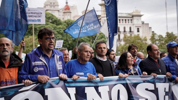 La Bancaria marcha este miércoles: "Seguimos organizados, construyendo una sociedad más justa"