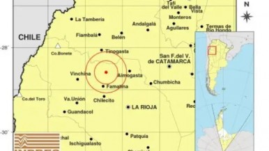 Fuerte sismo de 5,9 grados en La Rioja se sintió en Tucumán