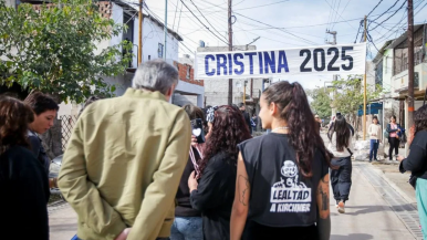 Máximo Kirchner y La Cámpora impulsan la campaña de Cristina