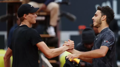 Cerúndolo cayó ante Sinner y se despidió de Roma en los octavos del Masters 1000
