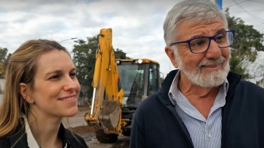"En 90 días habrá 2000 cuadras más en estado de transitabilidad", anticipó Lobo Chaklián 