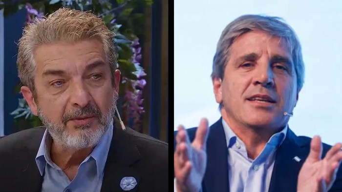 "Vergüencita": Luis Caputo le contestó a Darín por decir que una docena de empanadas cuesta $48.000