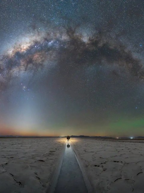 Una argentina entre las 25 mejores del mundo con su foto de la Vía Láctea