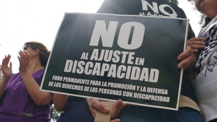 Emergencia en el sector de discapacidad: denuncian abandono del Gobierno nacional