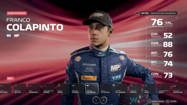 Así podés usar a Colapinto en F1 25