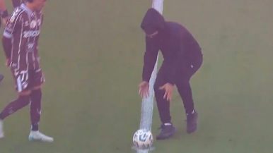 Insólito robo de la pelota antes de la final Huracán-Platense: impactante campaña contra la piratería