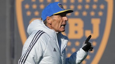 Russo ya se encarga del plantel de Boca y detectó falta de estado físico