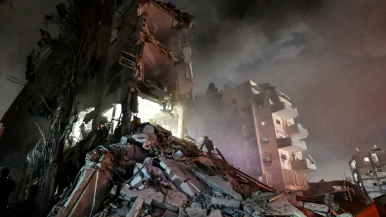 Ataques iraníes a Israel en la madrugada del domingo dejaron 8 muertos y 150 heridos