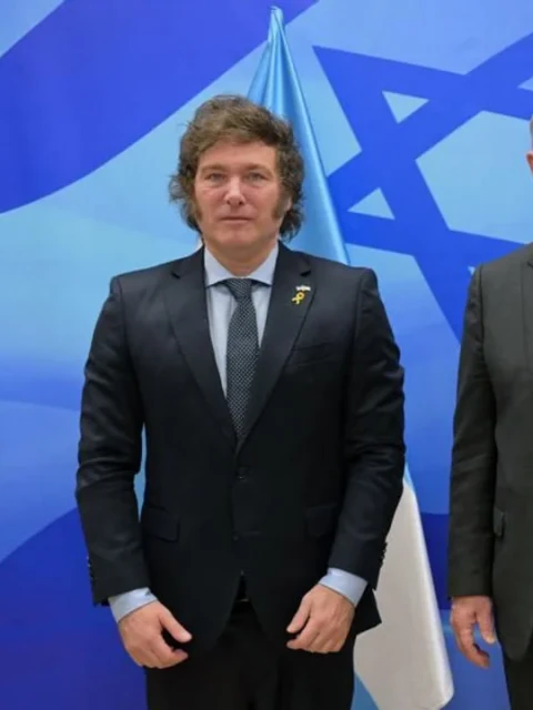 Milei se comunicó con Netanyahu en apoyo a Israel