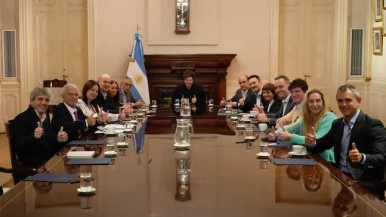 Karina Milei encabeza una reunión clave del Gobierno en medio de la marcha por Cristina Kirchner