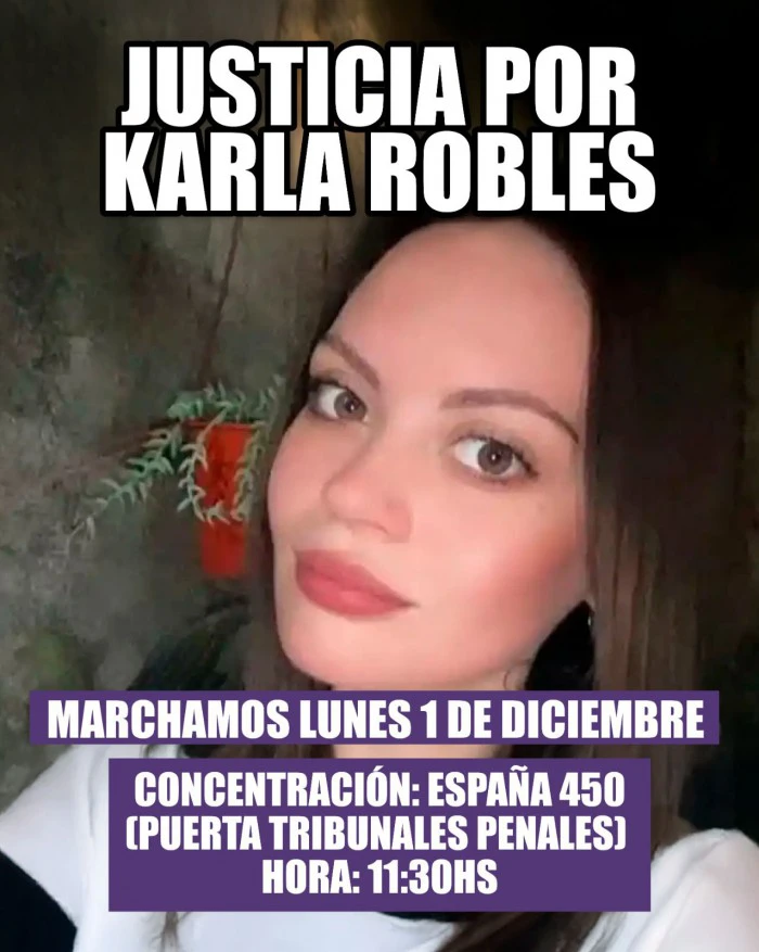 Familiares y amigos marcharán para exigir justicia por Karla Robles