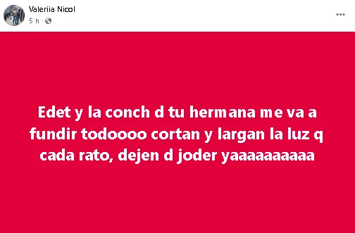 EDET lo hace otra vez: reportan cortes de luz y crece el malestar