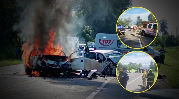 Tragedia vial en Acheral: un muerto y cuatro heridos tras un choque en la ruta 307