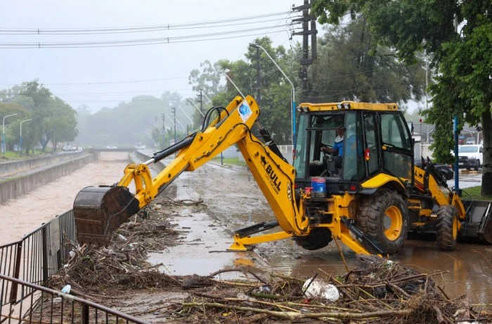 Chahla habló sobre el temporal: "Cayó muchísima agua en muy poco tiempo y el Canal Sur no dio a basto"