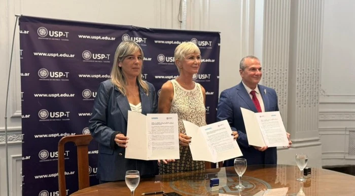 La USPT y La Bancaria firmaron un convenio con 20% de descuento para afiliados y sus familias