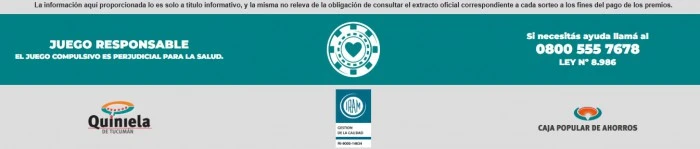 Quiniela Tucumán de hoy: resultados de este sábado 4 de abril de 2026