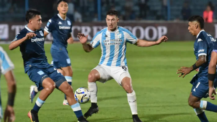 Golpe de realidad: Atlético fue una sombra y Racing no tuvo piedad