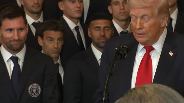 Histórico encuentro: Messi y Trump se vieron en la Casa Blanca