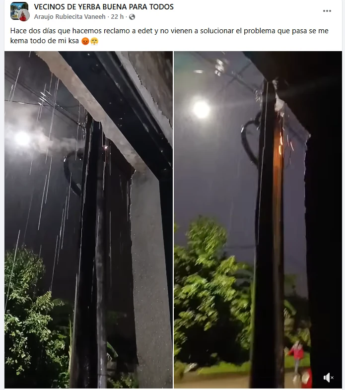 EDET también suspende el servicio en todo Tucumán