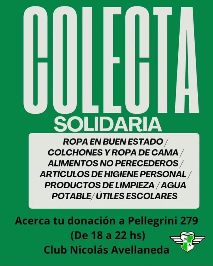 Puntos de donación: Tucumán se une para ayudar a los inundados