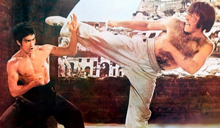 La mítica pelea de Chuck Norris contra Bruce Lee en El Regreso del Dragón&nbsp;