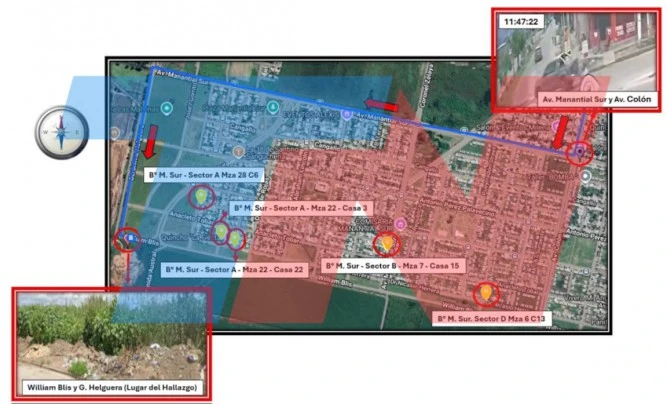 Revelaron cómo Felipe "El Militar" Sosa habría trasladado el cuerpo al basural