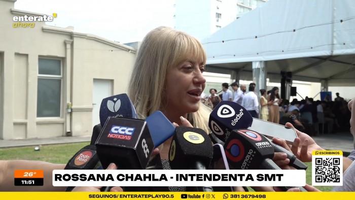 Chahla endureció el reclamo por los fondos: "Si nos desfinancian, no podemos dar servicios al vecino"