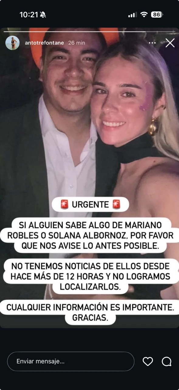 Desesperada búsqueda de dos tucumanos