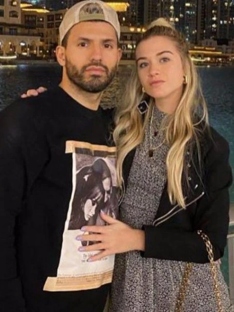 El Kun Agüero enfrentó rumores de embarazo con Sofía Calzetti