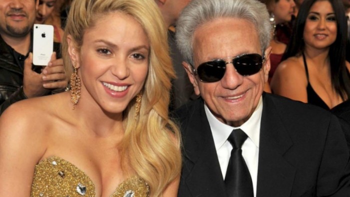Shakira y su padre