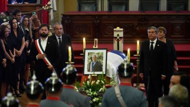 Chile despide a Sebastián Piñera con emotivas palabras de Boric y Bachelet