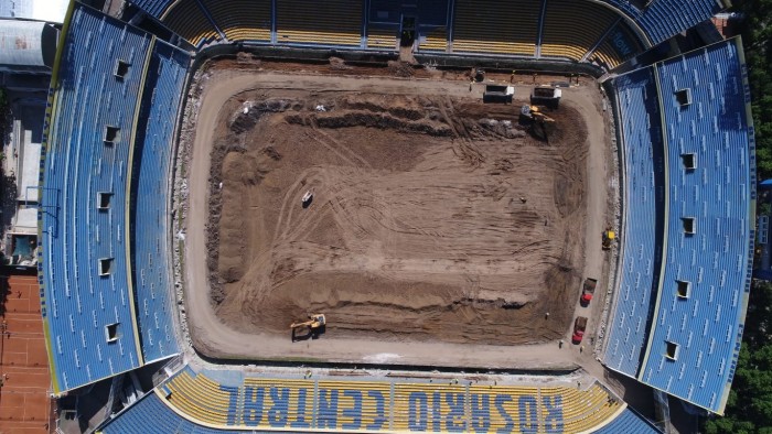 El increíble hallazgo en el estadio de Rosario Central 