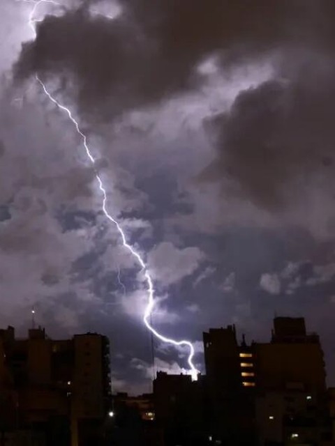 Alerta naranja por tormentas fuertes en la provincia