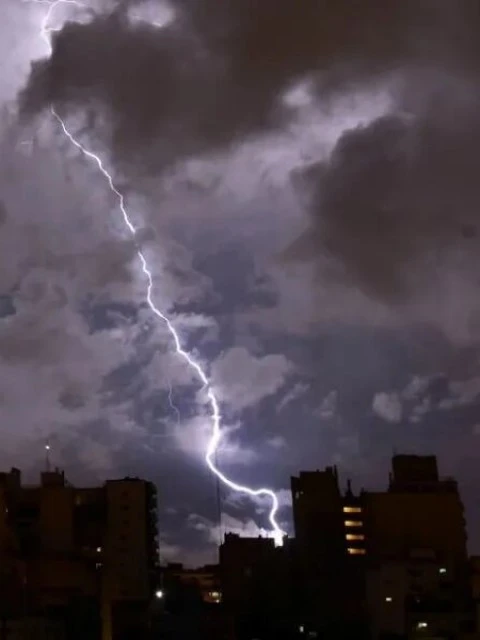 Alerta naranja por tormentas fuertes en la provincia