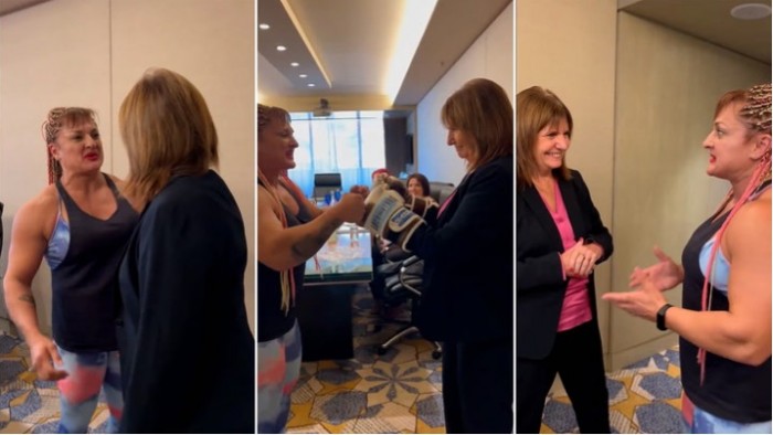 Bullrich contrató a Locomotora Oliveras para "motivar" al personal del  Ministerio de Seguridad - Enterate Noticias